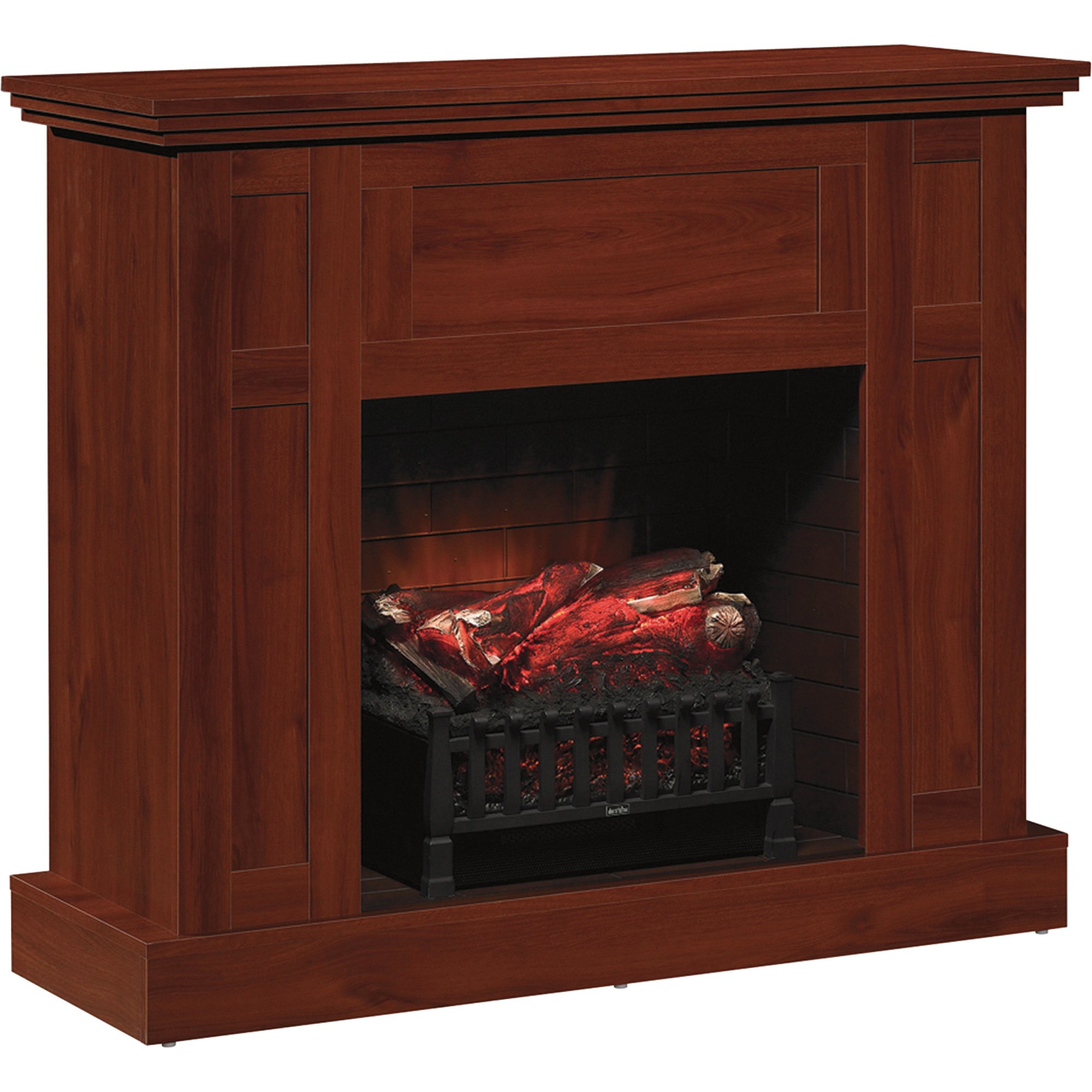 Duraflame Electric Fireplace and Mantel — 4600 BTU, 1350 Watts, 400 Sq. Ft. Heating Capacity, Model# DFM898CHR